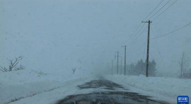 日本北海道多地出現(xiàn)創(chuàng)紀(jì)錄降雪